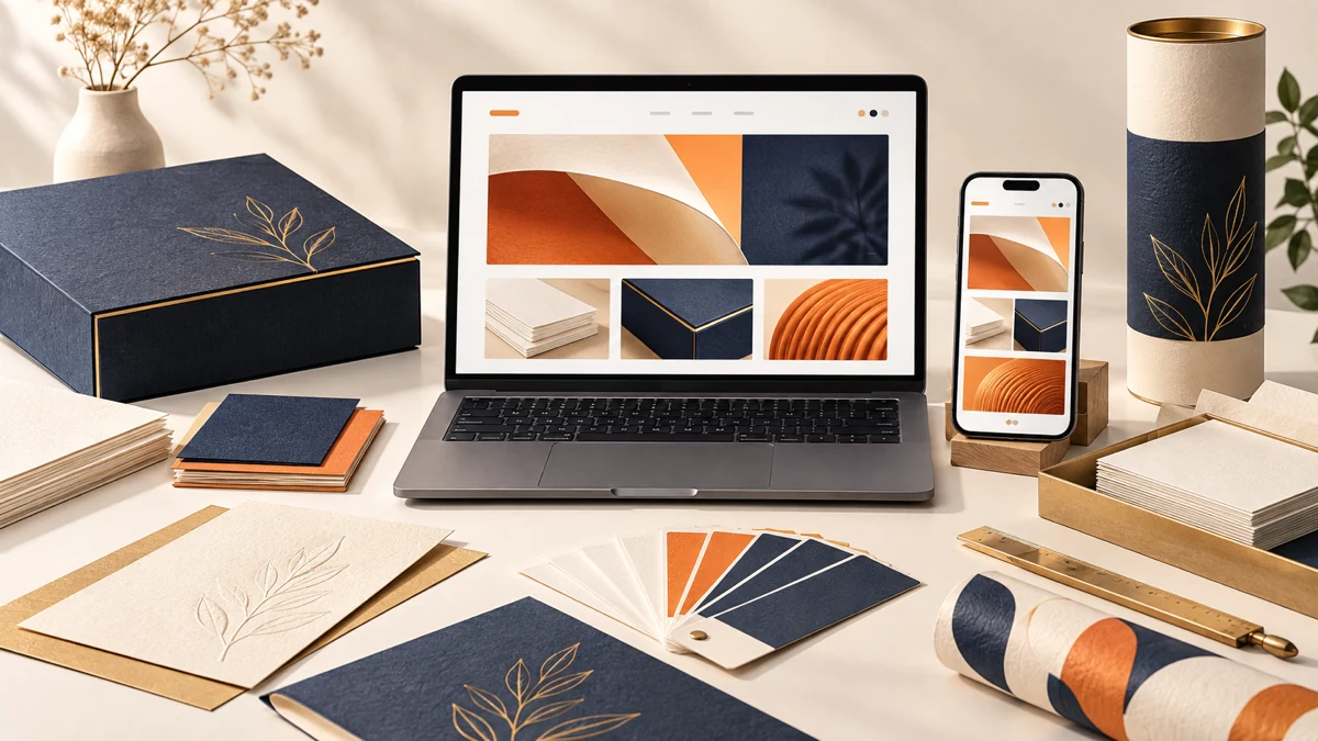 Printing website design for a responsive Mysore print, invitation and packaging portfolio